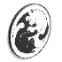 Wall Painting Cats Ying Yang - Thumbnail 1