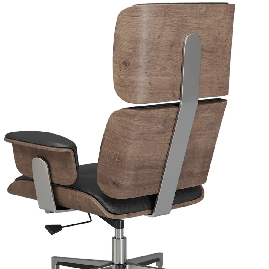 Black Home Office Chair - Image 8