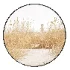 Round Wall Painting Lighthouse in the dune grass - Thumbnail 1
