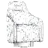 Swivel_fabric_armchair_with_armrests_and_headrest - Thumbnail 1