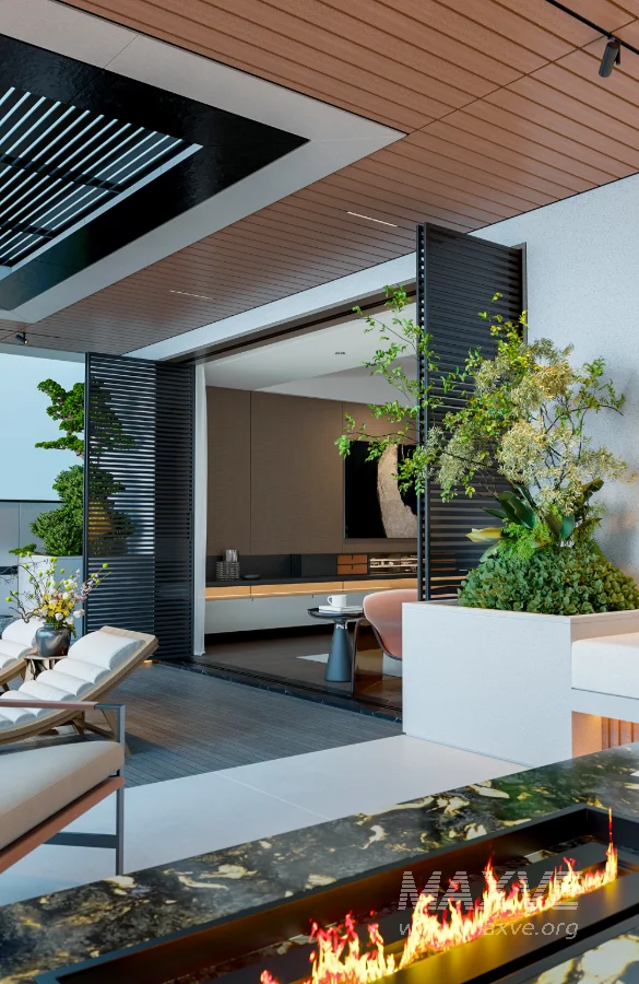 Open‑view balcony bedroom - Image 12