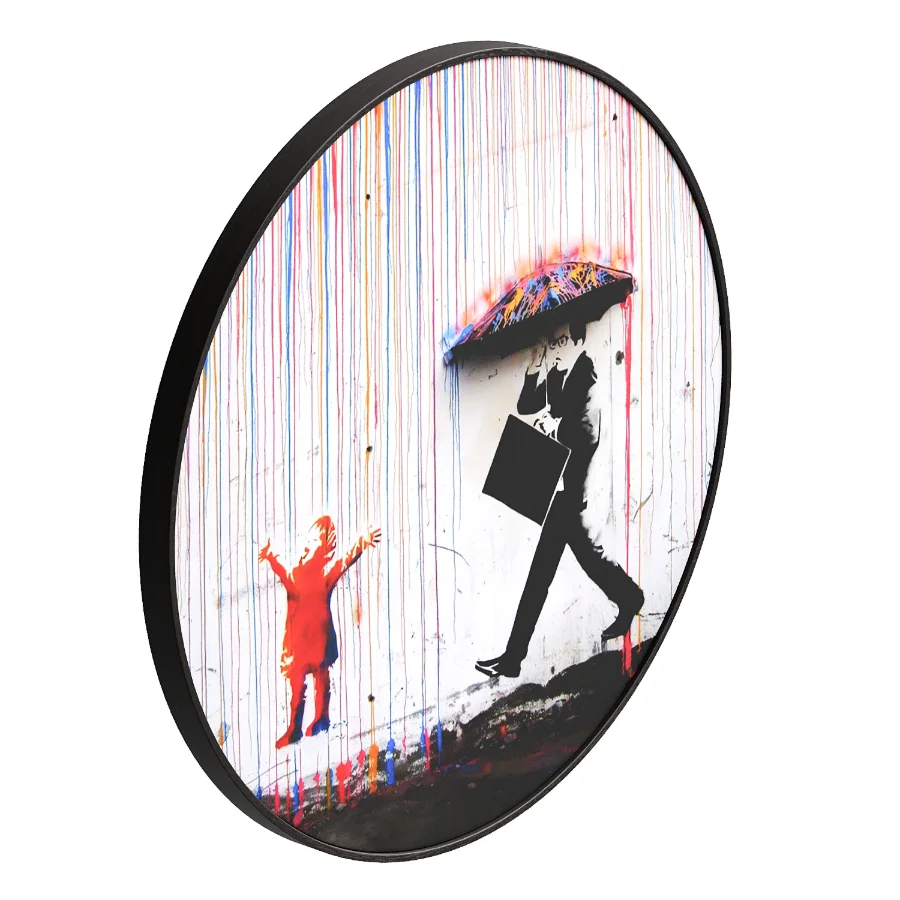 Coloured Rain painting - Image 1