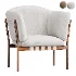 DOWEL_Leather_armchair - Thumbnail 1