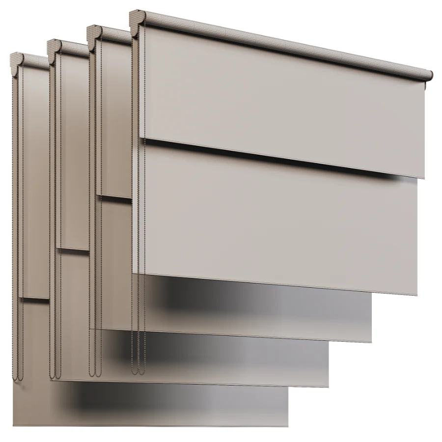 Double Roller Blinds Set - Image 1