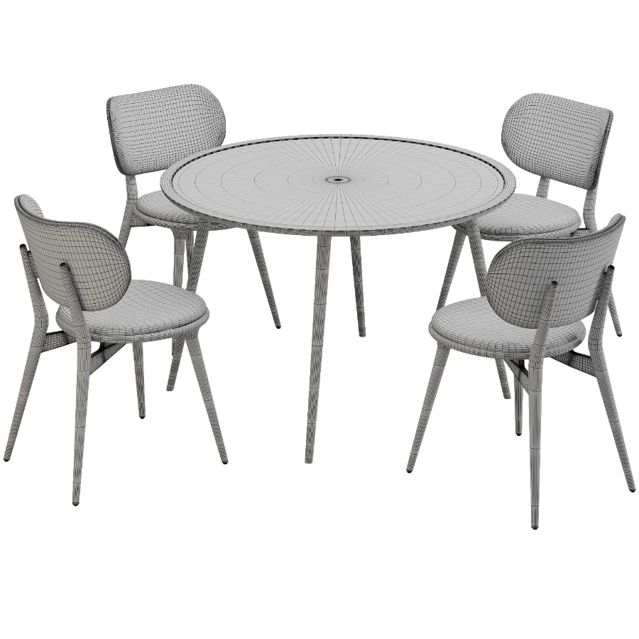 Dinning chair and table356 - Image 7