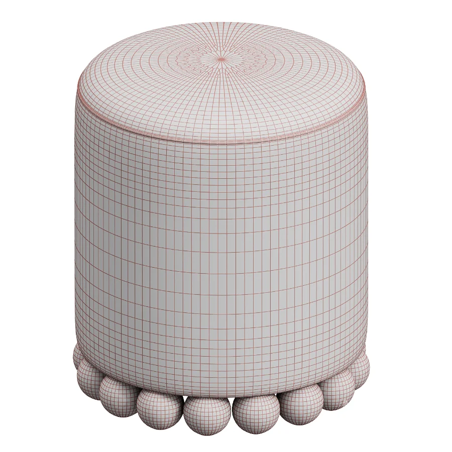 First of a Kind Ottoman - Image 1