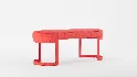 Meridian Furniture Lemar Velvet Bench - Thumbnail 8