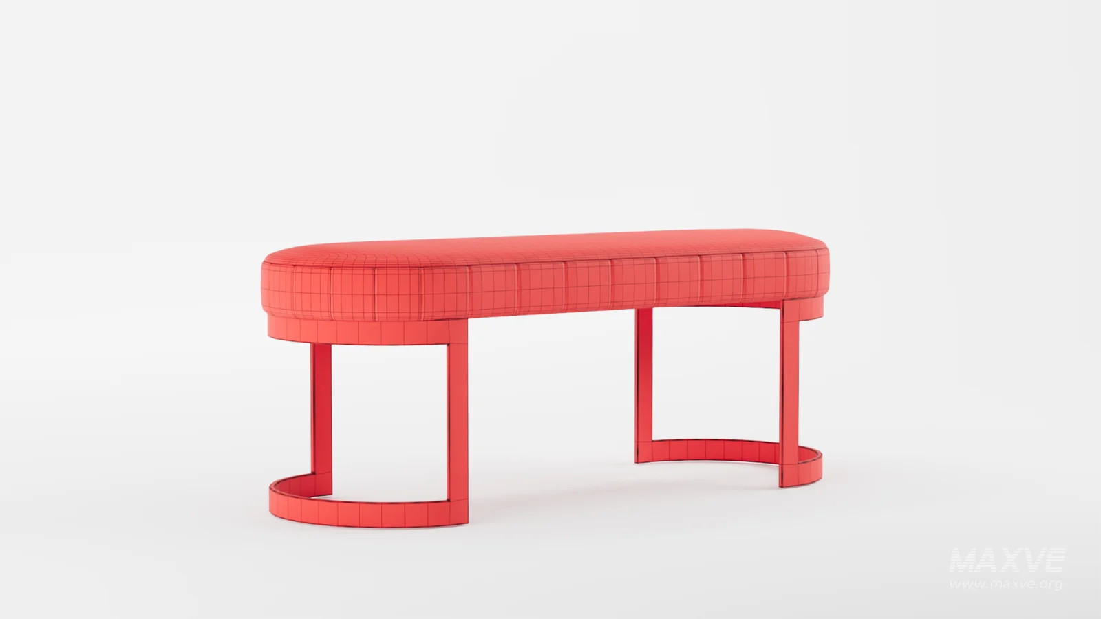 Meridian Furniture Lemar Velvet Bench - Image 8