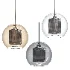 Chiswick Glass Shade Brass Fitting Pendant Light - Thumbnail 3
