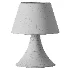 Cenare bronze and linen rechargeable table lamp - Thumbnail 3