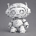 Cute Futuristic Robot Character - Thumbnail 6