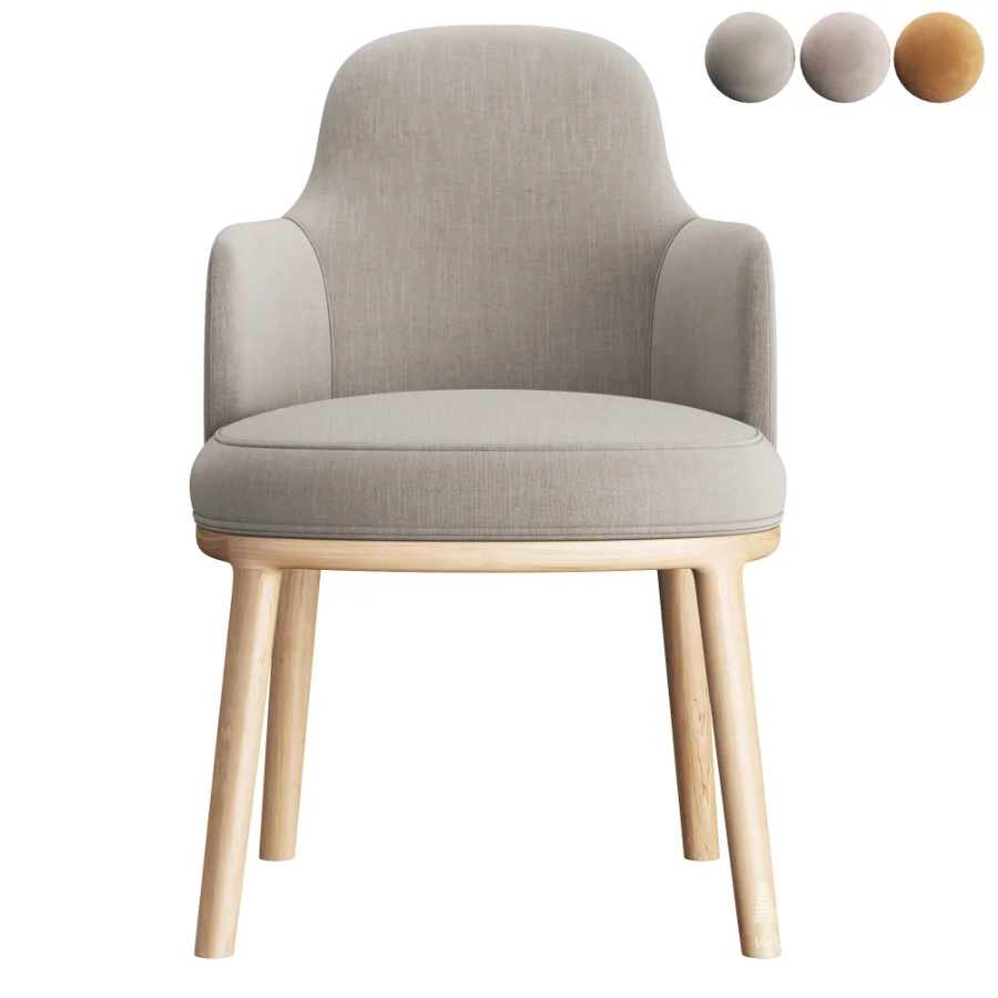 LUCYLLE_Chair_with_armrests - Image 1