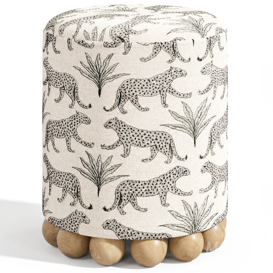 Ella Ottoman Pouf By Meadow - Image 2