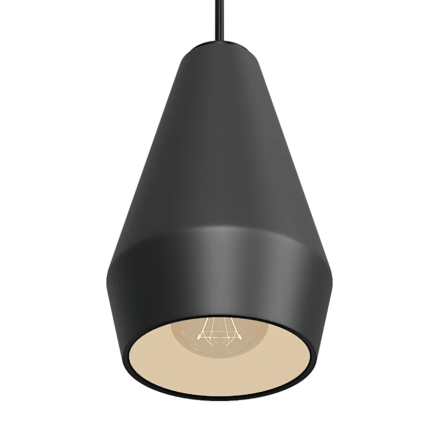 Folk Abigail Angled Cone Pendant - Image 5