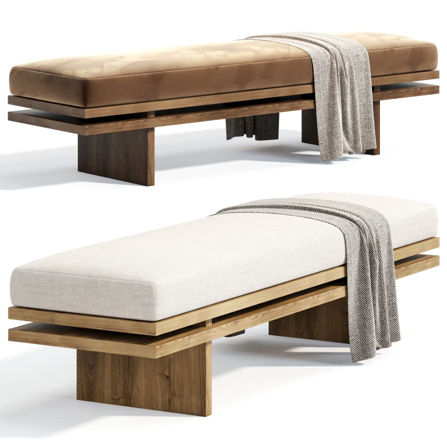 Edo Banquette Pouf By Manner Matter - Image 2
