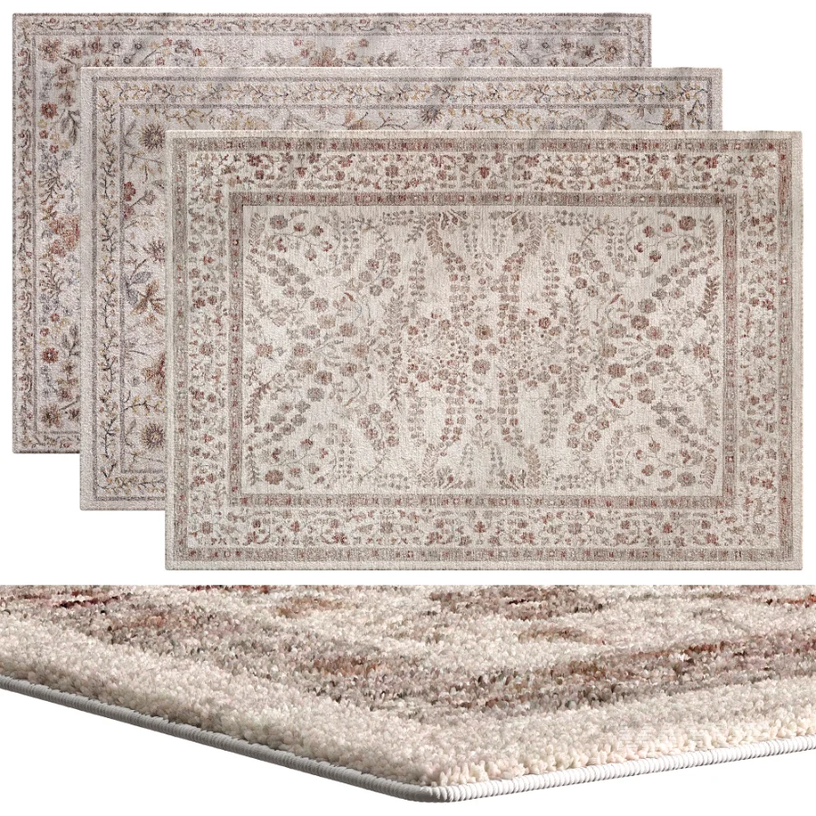 Frezia Floral Carpet 04 By Trendyol - Image 1