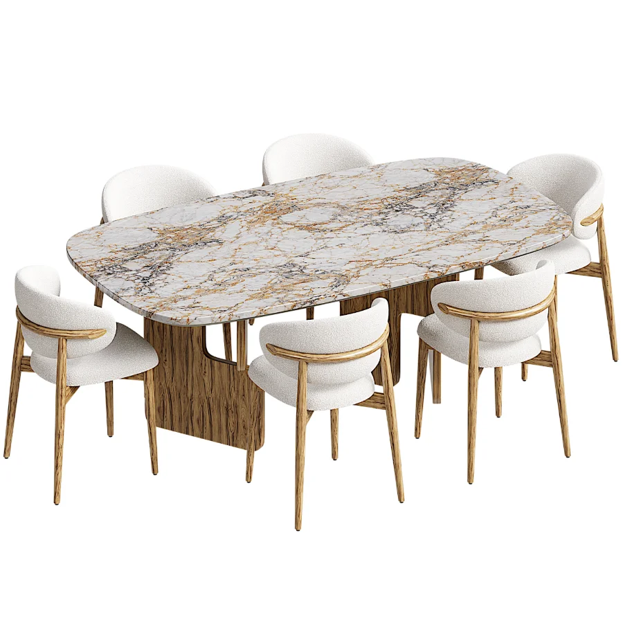 Colline Dining Table - Image 6