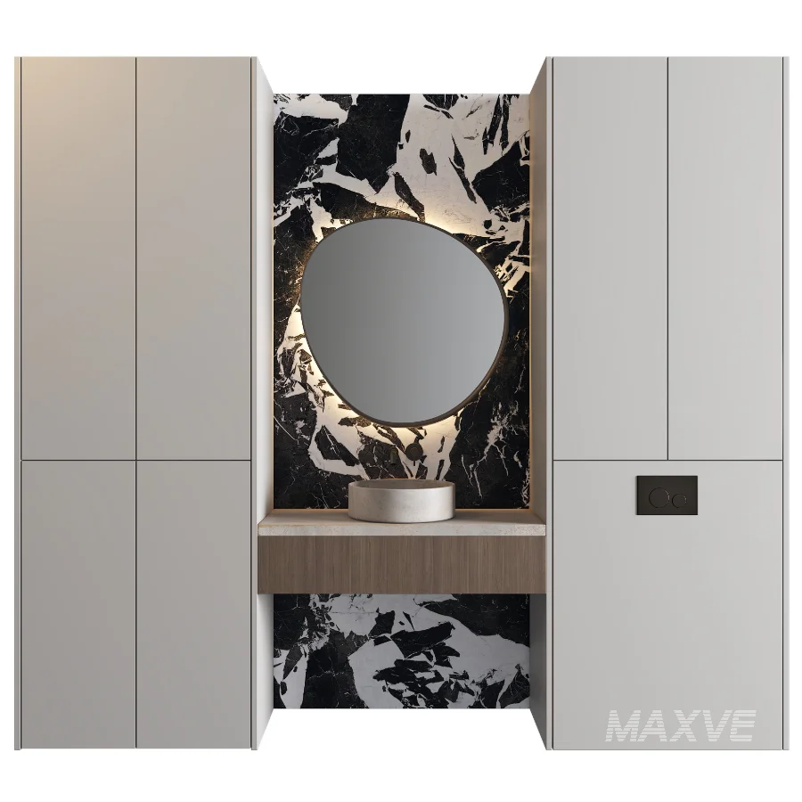Bathroom Furniture Set 01 - Image 1