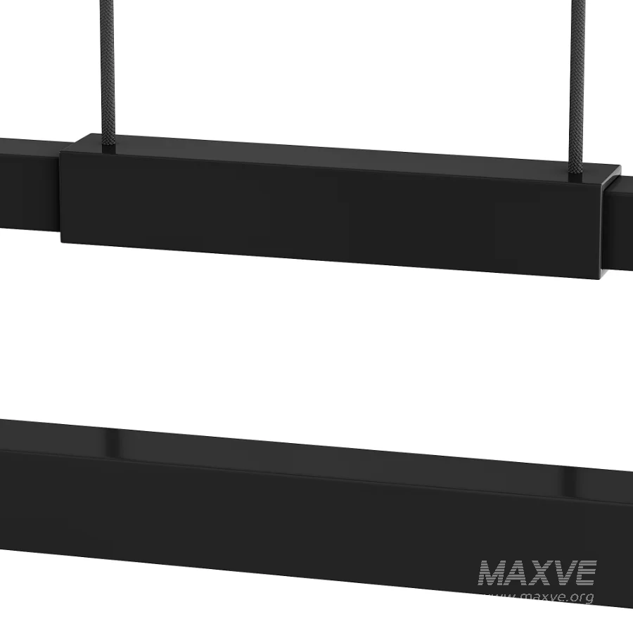 Tie Stix Metal Center Feed Suspension Light - Image 8