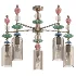 Chandelier on a rod Odeon Light BIZET 5C - Thumbnail 3