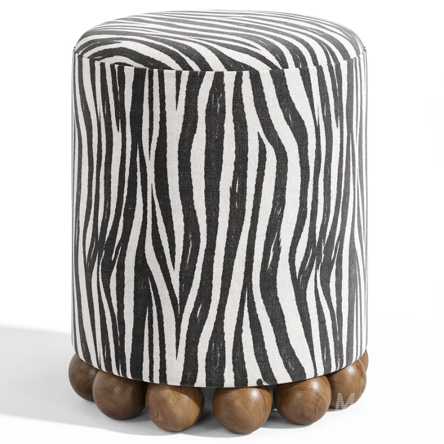 Ella Ottoman Pouf By Meadow - Image 4