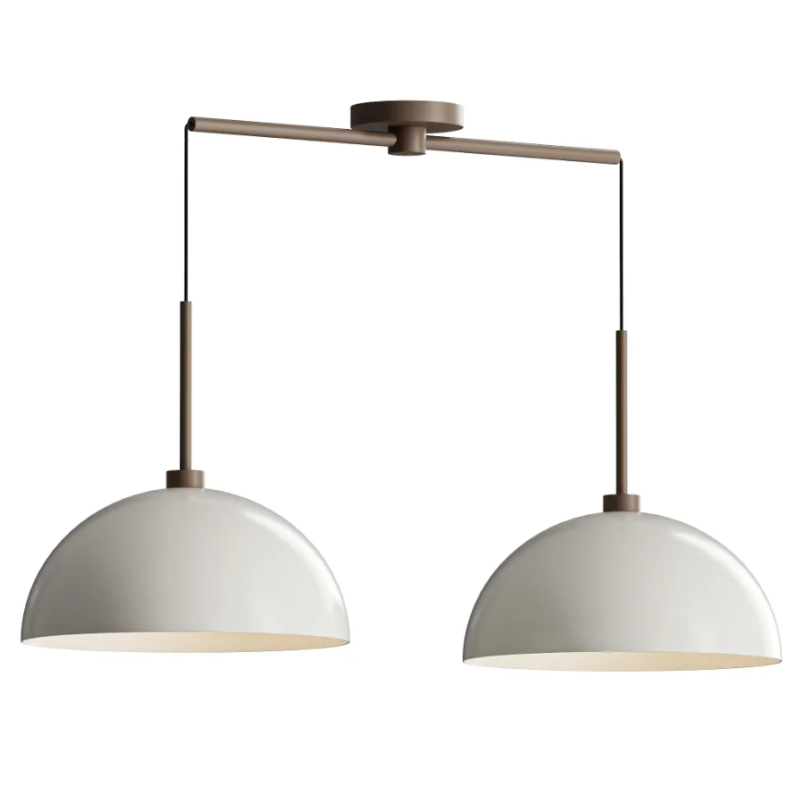 Handmade 2 piece pendant light - Image 1