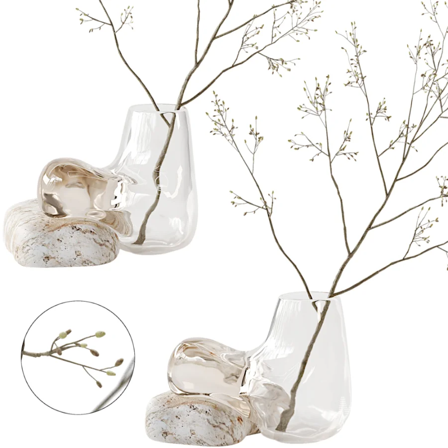 Decorative Vase and Bouquet - Image 5