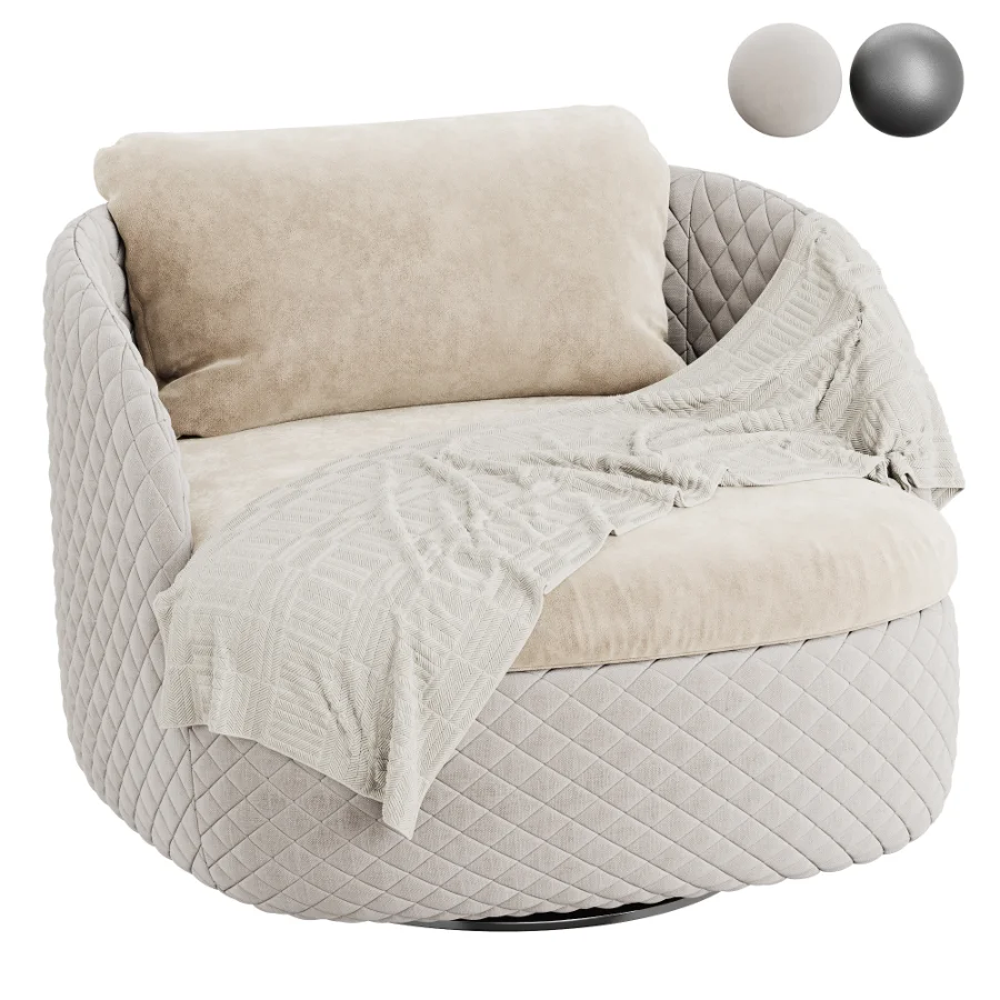 BART_ARMCHAIR_SWIVEL - Image 1