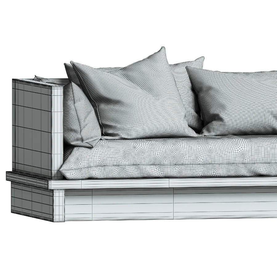 Minimalist Fabric Sofa by Loon Peak - Image 4