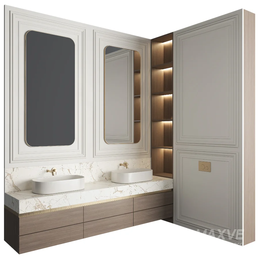 Bathroom Furniture Set 15 - Image 1