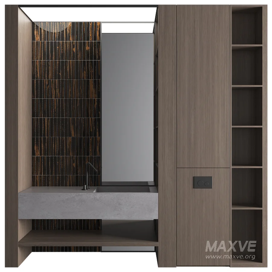 Bathroom Furniture Set 12 - Image 1