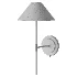 Orta aged brass and bronze wall light - Thumbnail 2