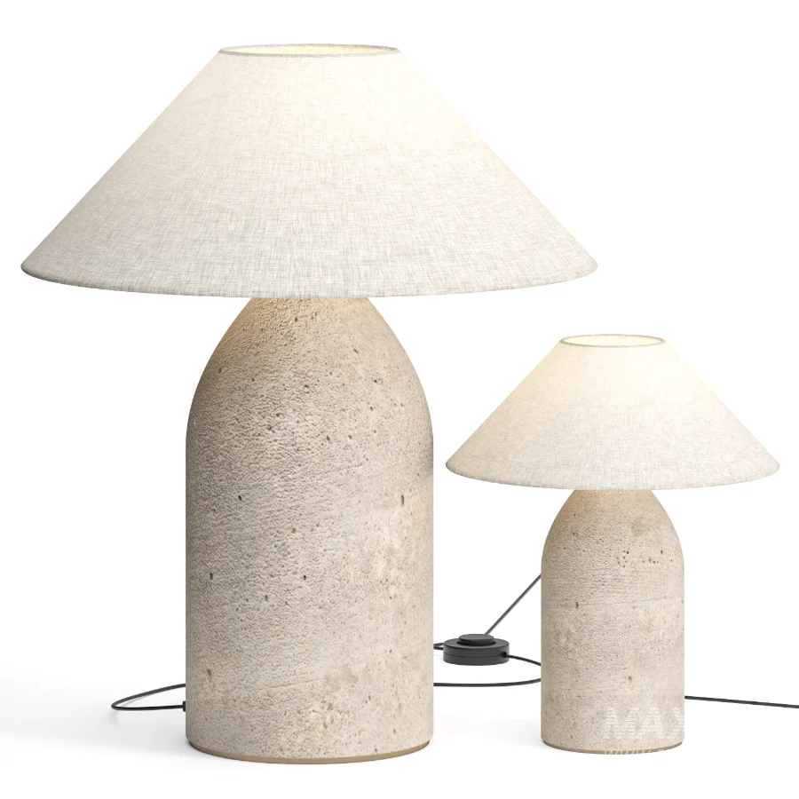 Zarahome LARGE CERAMIC TABLE LAMP - Image 4