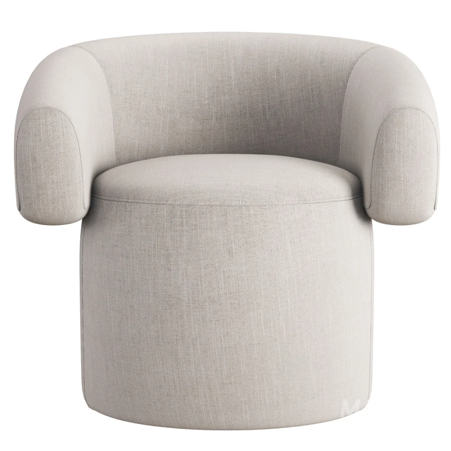 Ruff_Swivel_Small_Armchair - Image 4