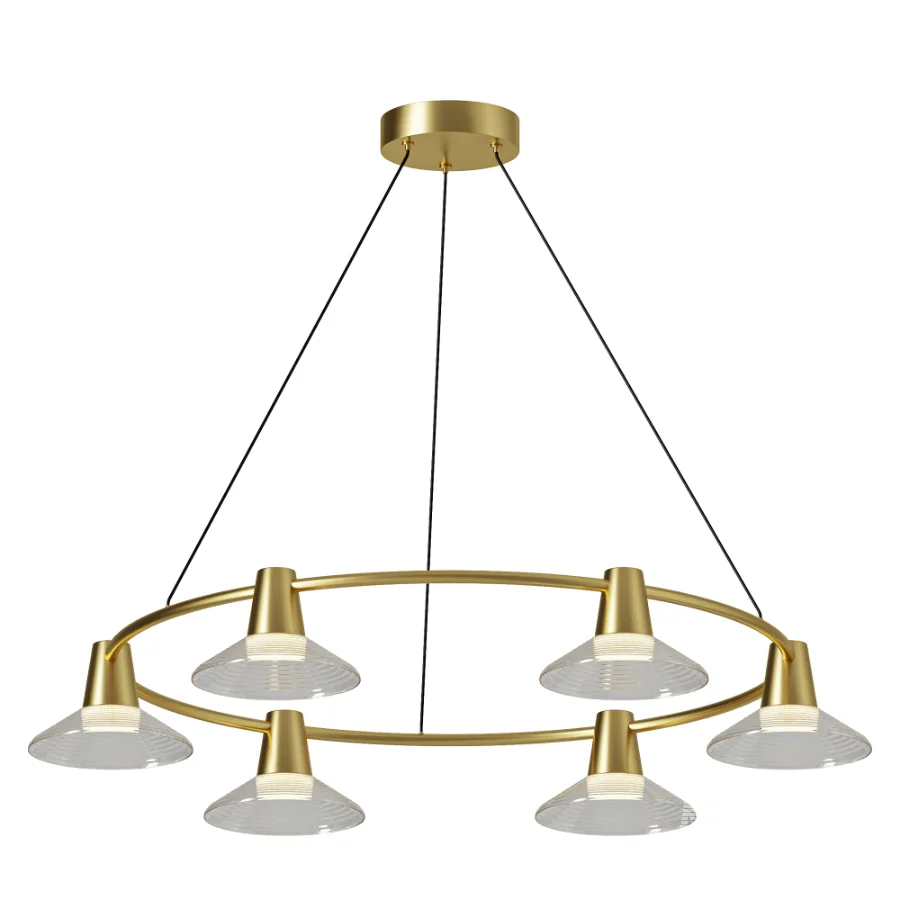 CICLA R Ring Chandelier 6 heads - Image 2