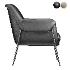 CONTEMPORARY_LEATHER_METAL_FRAME_CLUB_CHAIR - Thumbnail 2