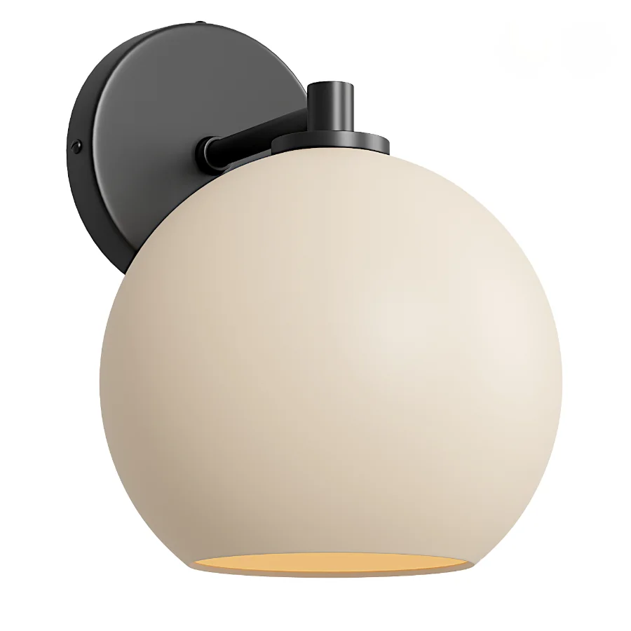 Folk Abigail Globe Sconce - Image 1
