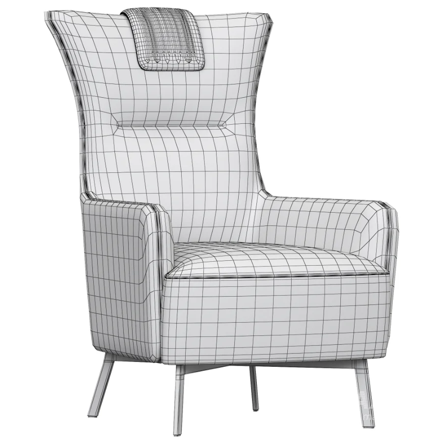 Genuine leather accent lou - Image 2