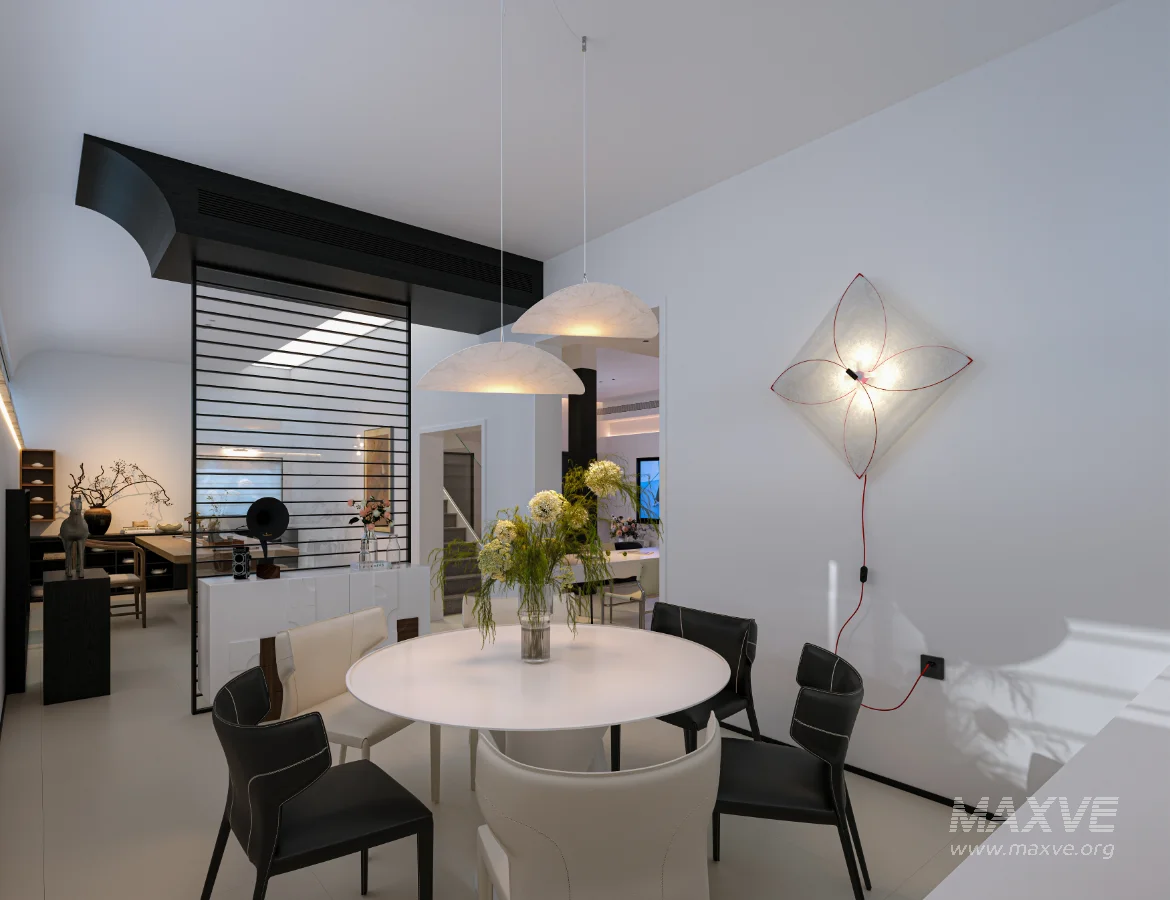 Modern living room dining room - Image 1