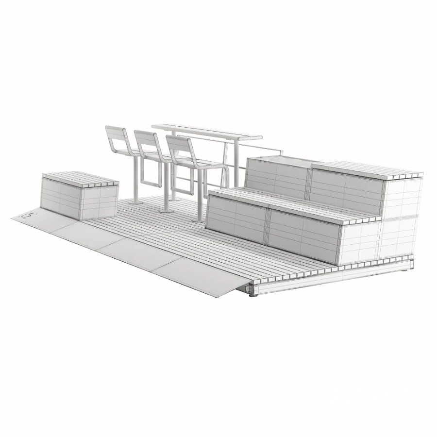 Vestre PARKLETS 2.0 cafe - Image 1