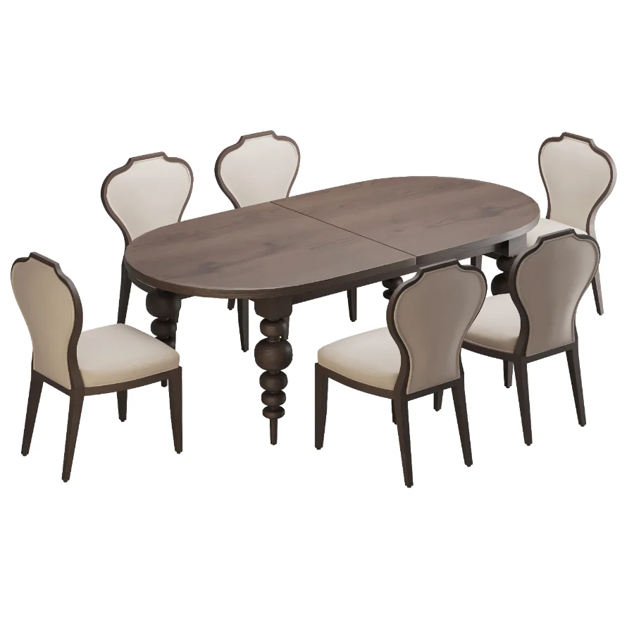 Dinning chair and table370 - Image 1