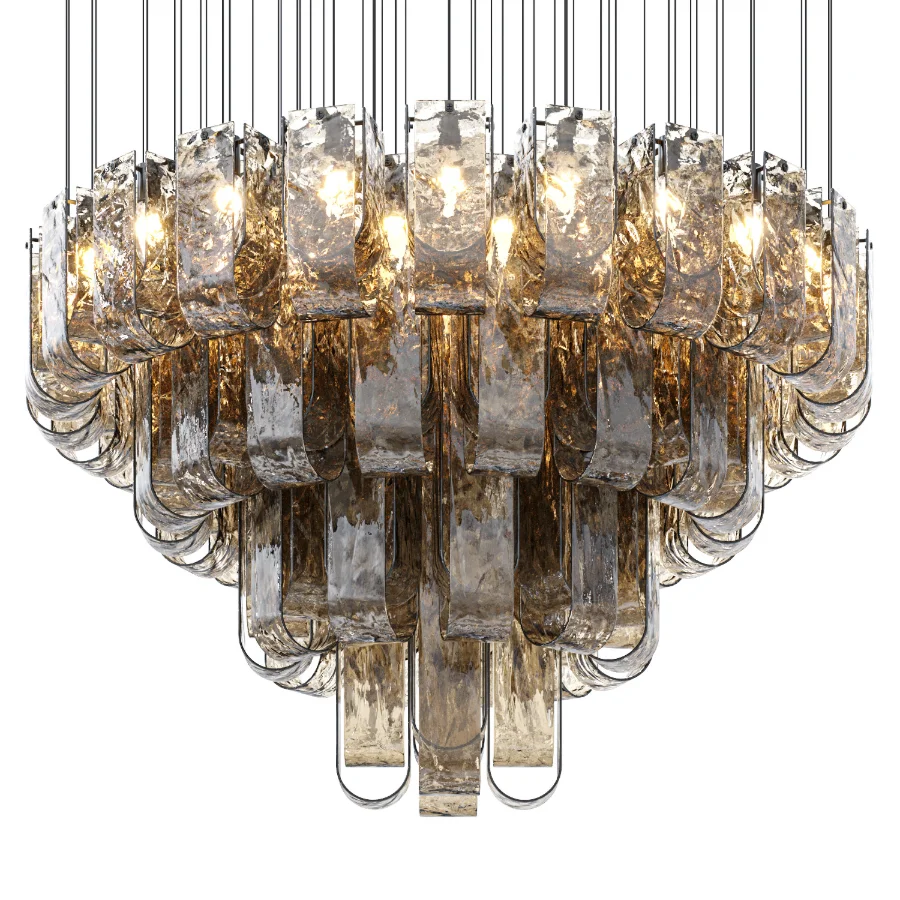 Luxury Glass Pendant Lights Frosty Glass - Image 3