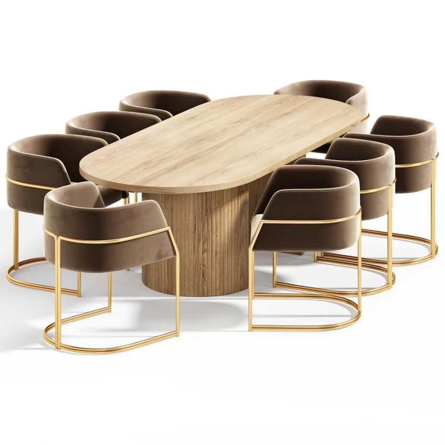 Meridiana Chair Gubi Table By Amgrades - Image 6
