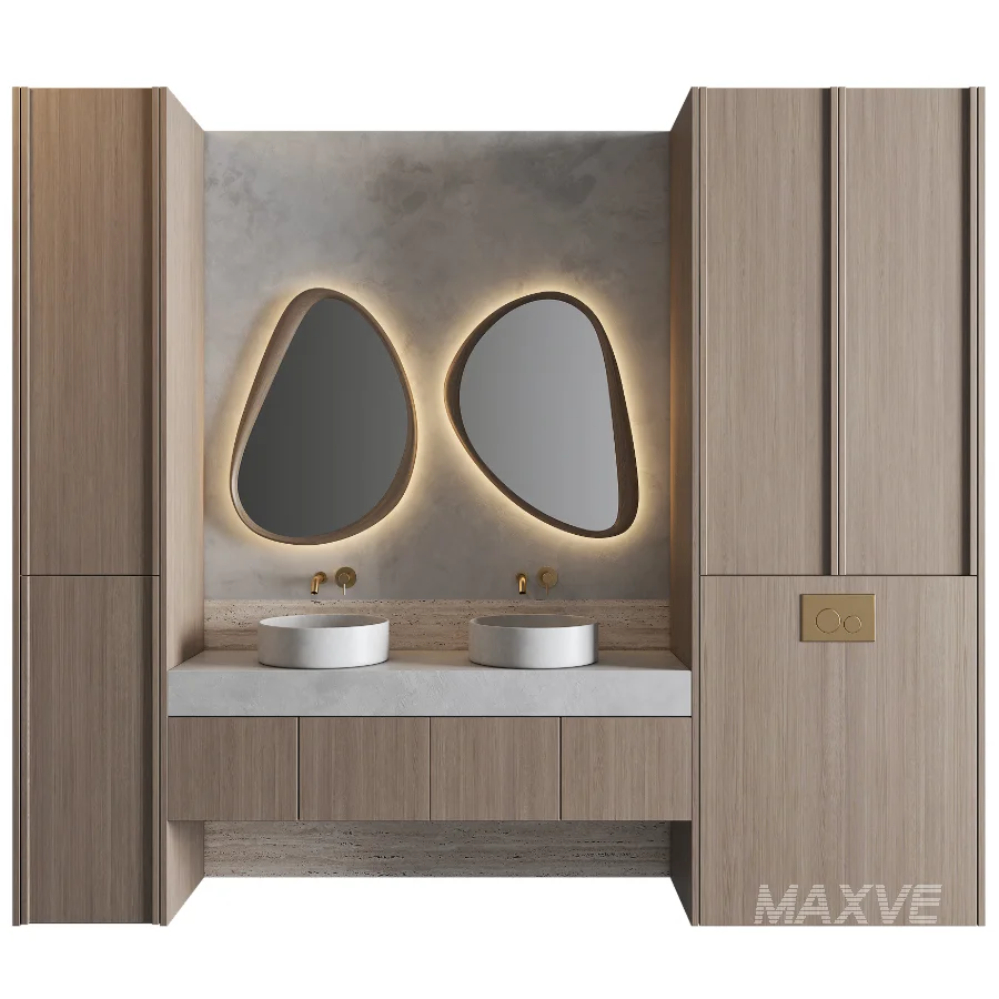 Bathroom Furniture Set 03 - Image 1