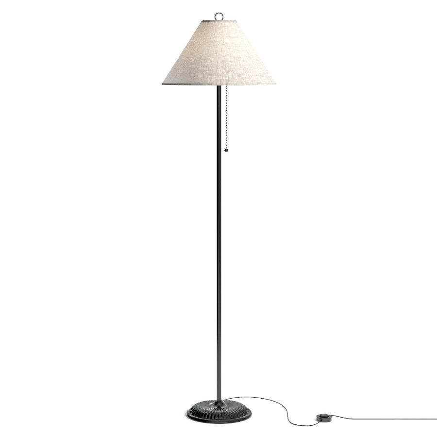 Metal Floor Lamp with Pull Chain Switch - Image 1