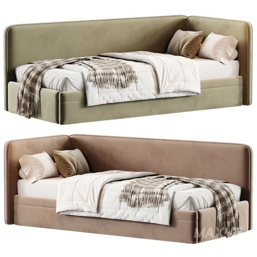 Childrens soft sofa bed Leo - Image 2