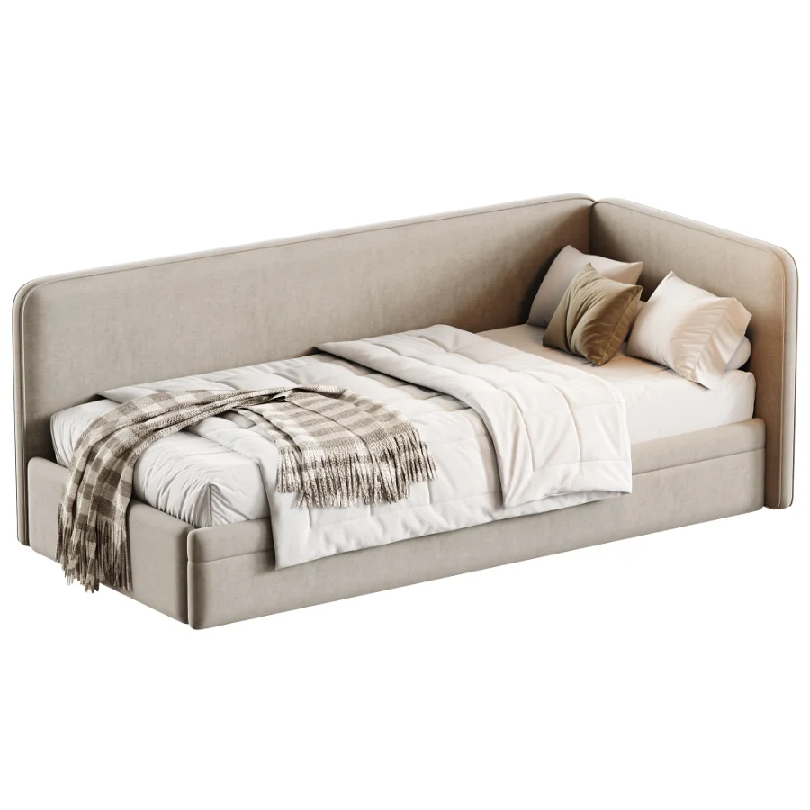 Childrens soft sofa bed Leo - Image 3