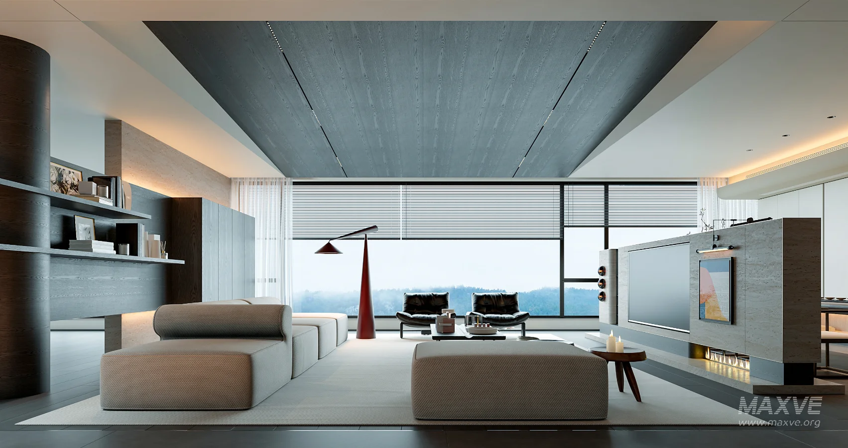 Eclectic living room and tea room interior - Image 3