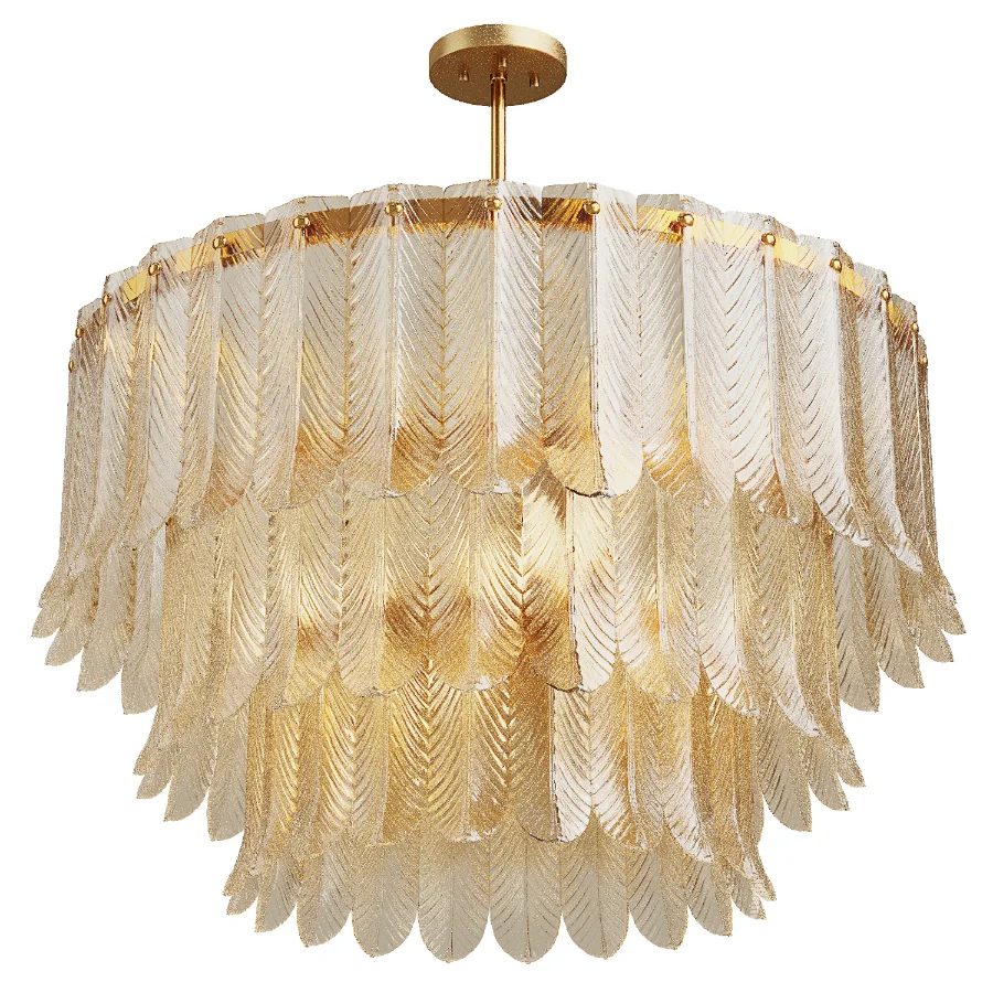 Modern Luxury Glass Chandelier - Image 1