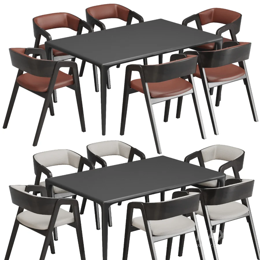 Dinning chair and table347 - Image 1
